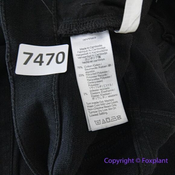 NEW Madewell The Perfect Vintage Wide-Leg Jean in Black Rinse Wash,‎ 28 - Picture 14 of 15